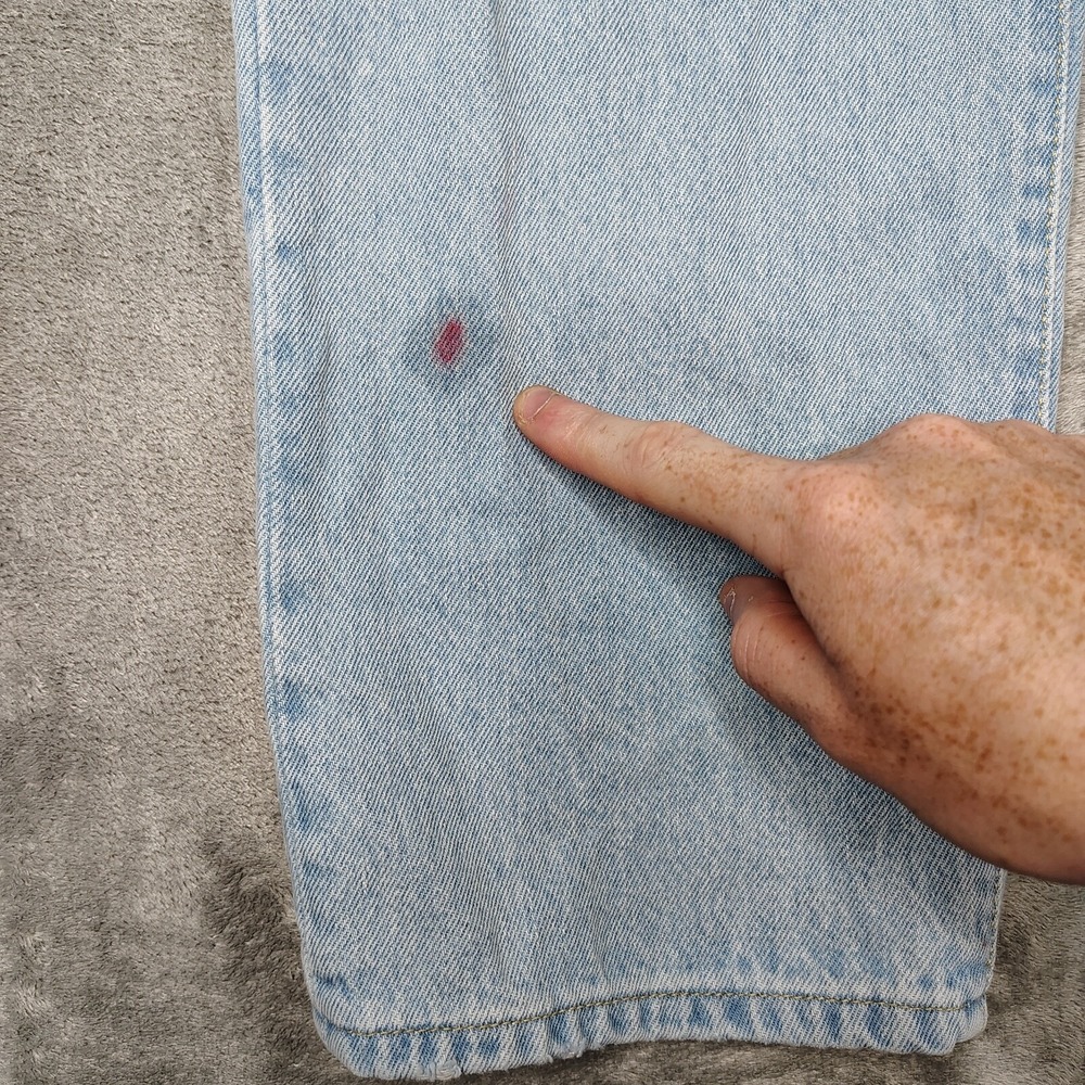 Levis Jeans Women 25x30 Blue 501 90s Premium Denim Light Wash Button Fly Classic - Picture 2 of 16